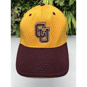 Wildcat Mascot CU Hat Cap Fitted Mens Medium Gold Maroon Team Baseball The Game